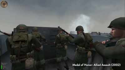 Head for cover and get to the shingle.
I'll see you on the beach. - FPS: First Person Shooter