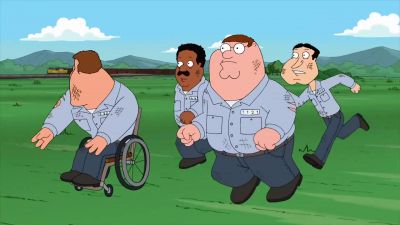 Head for the tracks! - Family Guy
