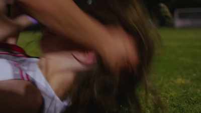 (head thudding) (both grunting) - The Cheerleader Sleepover Slaughter