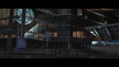 Head to the lower level. - RoboCop