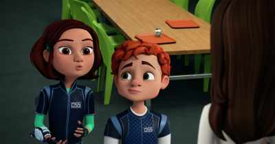 Headmaster, we challenge the twins
to a final winner-take-all match. - Spy Kids: Mission Critical