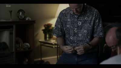 Heads.
HE CHUCKLES - Hatton Garden