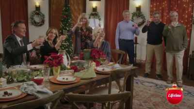 - Hear, hear! Cheers.
- We'll drink to that. - Blending Christmas