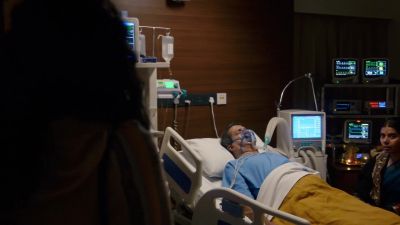 [heart monitor beeps steadily] - Sense8