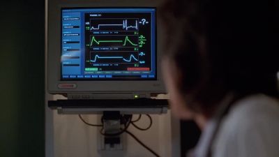 (heart monitor flatlines) - The X-Files