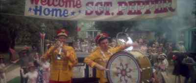 Heartland was proud
   of its famous sergeant. - Sgt  Pepper's Lonely Hearts Club Band