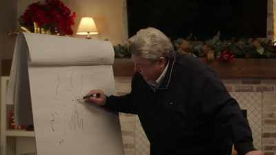 Heat...
You want to touch the flame, - Christmas with the Campbells