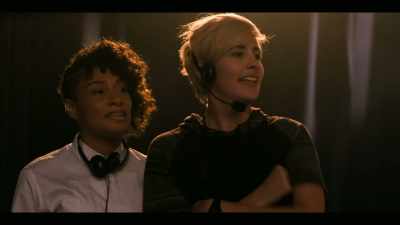 [Heather]
I was just hanging out - The L Word: Generation Q