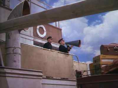 Heaving to boarding instructions. - Annie Get Your Gun
