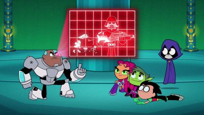 Heavy security. - Teen Titans Go!