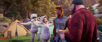 - Heck yes, it's good.
- Yeah, way to go, Bigfoot. - Bigfoot Family