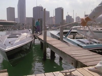 Hector, can we get you
some coffee or something
to eat or something? - Miami Vice