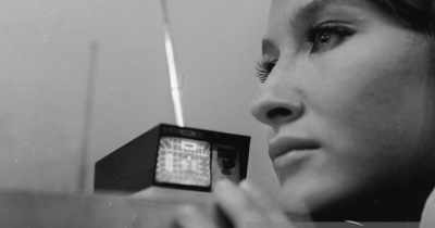 He'd had a small TV previously in the late sixties - The Rubber-Keyed Wonder