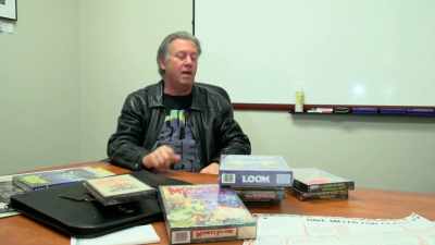 He'd be playing the
Indiana Jones games - Video Game Box Art: The Stories Behind the Covers
