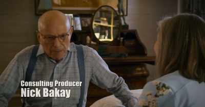 He'd be shaving
in the bathroom mirror - The Kominsky Method