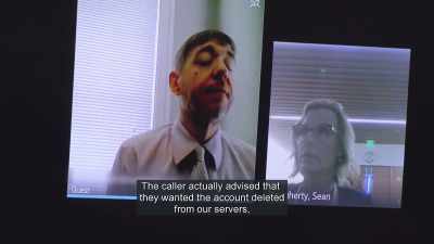 He'd been
in the hospital. - Two Shallow Graves