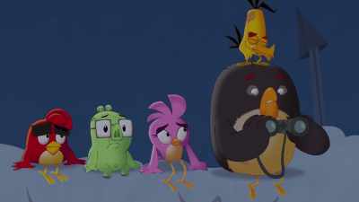 He'd better. 'Cause I'm not freezing
my butt feathers off for nothing. - Angry Birds: Summer Madness