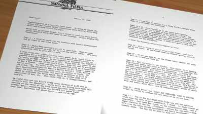 He'd look at the
outline, and a week later - Pennywise: The Story of IT