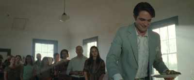 He'd never win a fist fight, - The Devil All the Time