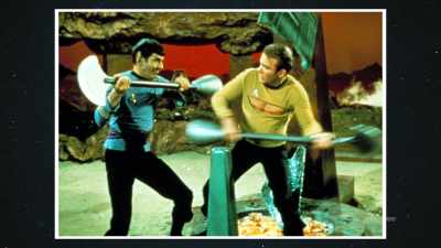 He'd written some scripts on - The Center Seat: 55 Years of Star Trek