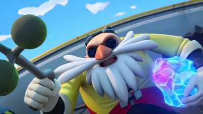 Hee hee, burn that blue hamster! - Sonic Prime