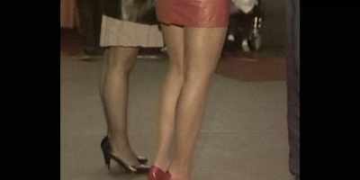 Heels so high. Clothes so see-through. - They Call Me Magic