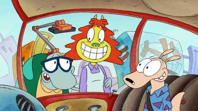 Heffer and I went gluten-free, - Rocko's Modern Life: Static Cling