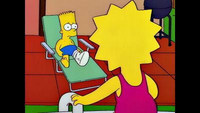 Heh heh. Coming. - The Simpsons