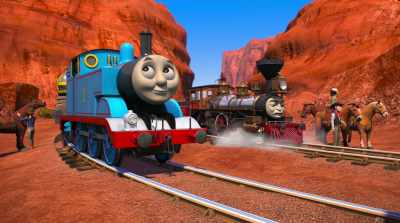 - Heh, hope you won't be late
for whatever it was - Thomas & Friends: Big World! Big Adventures! The Movie