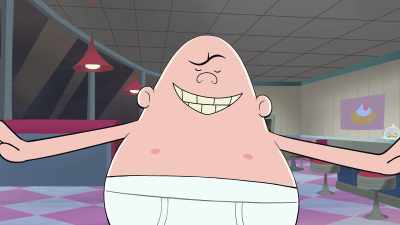 Heh, and I definitely know nothing
about that laser monster - The Epic Tales of Captain Underpants