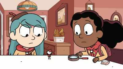 -Heh, it's like saying, "When cows fly."
-You mean pigs. - Hilda