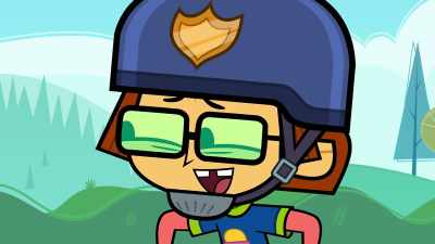 - Heh, (nervous) I guess evil
alien hot dogs - Total DramaRama