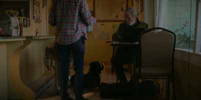 Heh. Wa-Warming my feet's
not a service? - The Old Man