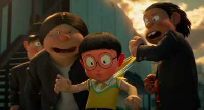 Hei. Permisi, kamu bilang? - Stand by Me Doraemon 2
