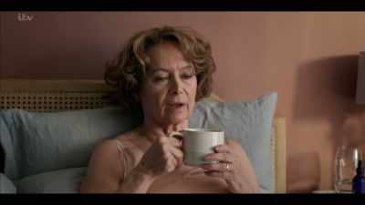 Helen just texted and asked me over
this morning for a coffee. - Flesh and Blood