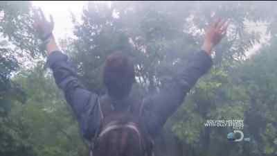 [ HELICOPTER BLADES WHIRRING ] - Man vs. Wild