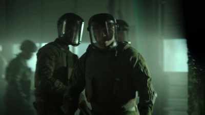 (helicopter blades whirring) - The Passage