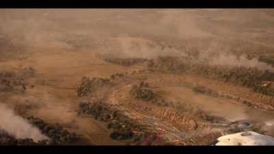 [helicopter rotors whirr] - The Commons