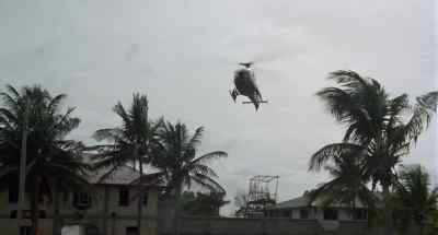 (helicopter whirring) - The Dogs of War