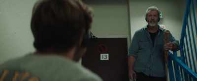 He'll be expecting us to come
through the stairway door, - On the Line