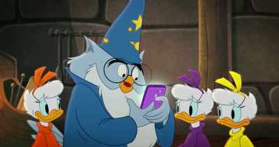 -He'll be fine.
-(phone beeps) - Legend of the Three Caballeros