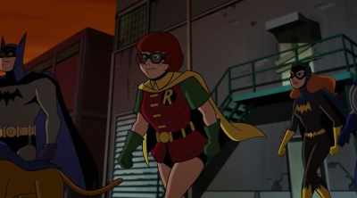 He'll be fully rehydrated, once he's
securely back behind prison walls. - Scooby-Doo! & Batman: The Brave and the Bold