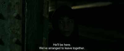 He'll be here.
We've arranged to leave together. - The Marco Effect