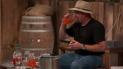 He'll be liquored up.
Forget to bring his jar
to the table. - Moonshiners: Master Distiller