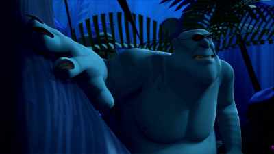 ...he'll be throwing his tiny
human uncle around like a toy. - Monster Island
