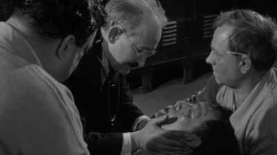 He'll come out of it all right.
Now put him on the table. - Requiem for a Heavyweight