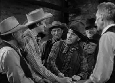 He'll cross back over to get his horse. - Along Came Jones