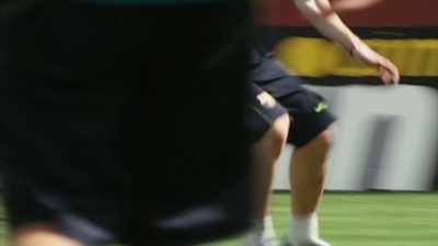 He'll get annoyed
if he doesn't get the ball - Take the Ball, Pass the Ball