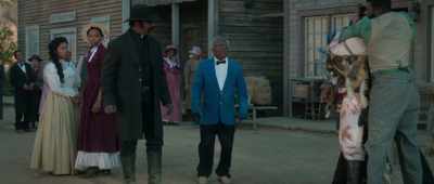 Hell, if he even made up
being a preacher, he's a man, - Outlaw Johnny Black