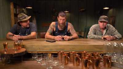 Hell, I'm just glad to
be sitting here with y'all
doing this. - Moonshiners: Master Distiller